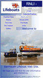 Mobile Screenshot of barmouthlifeboat.co.uk